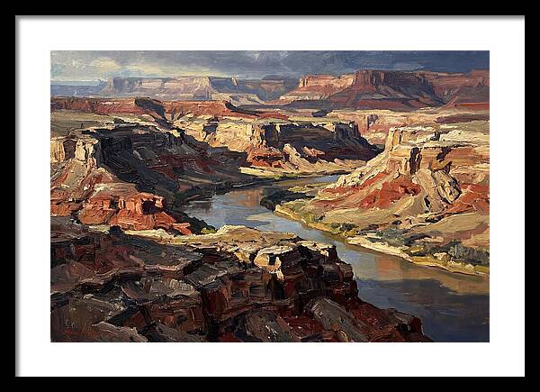 Layered Landscapes Of The River