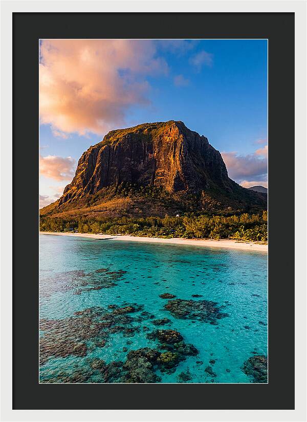 Le Morne Brabant At Sunrise