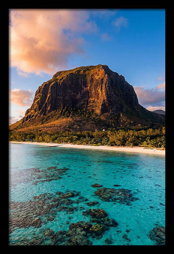 Le Morne Brabant At Sunrise