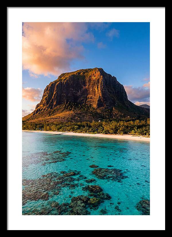Le Morne Brabant At Sunrise