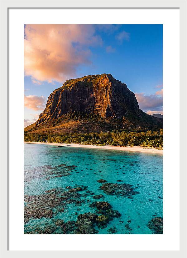Le Morne Brabant At Sunrise