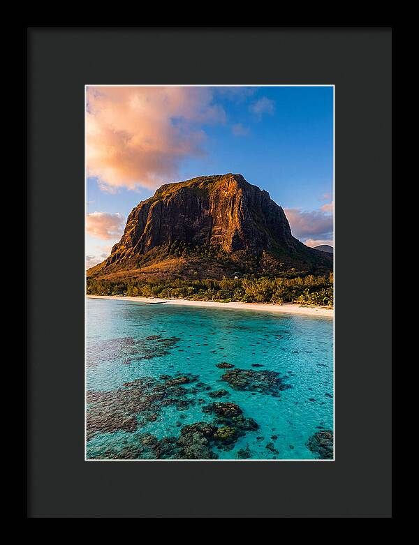 Le Morne Brabant At Sunrise