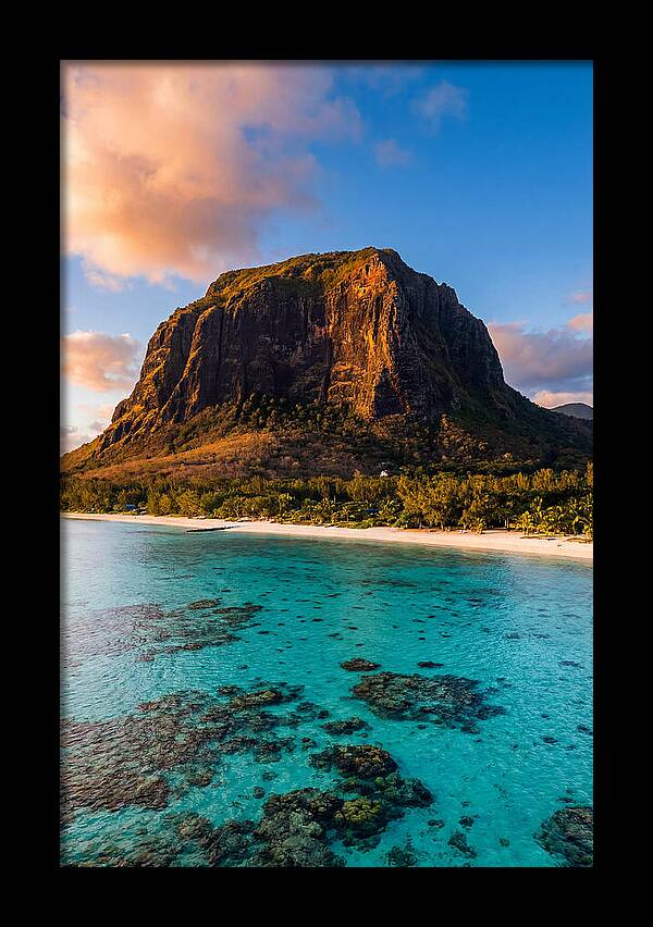 Le Morne Brabant At Sunrise