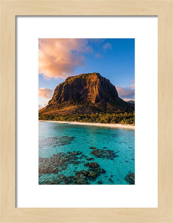 Le Morne Brabant At Sunrise