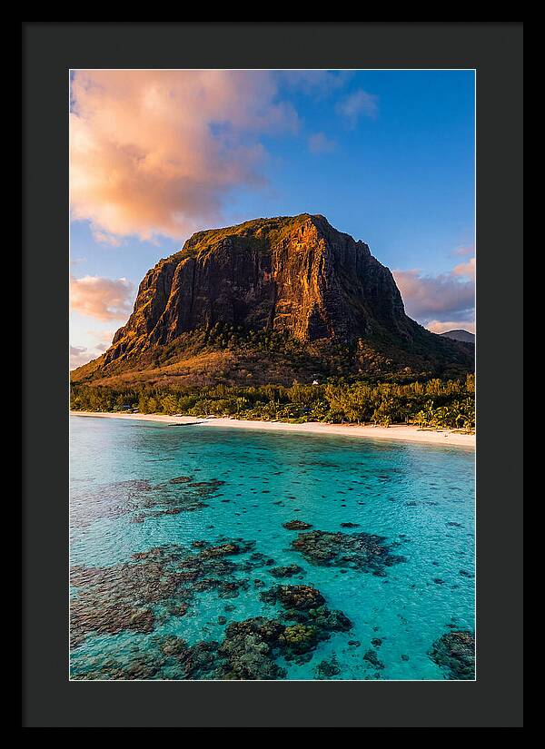 Le Morne Brabant At Sunrise