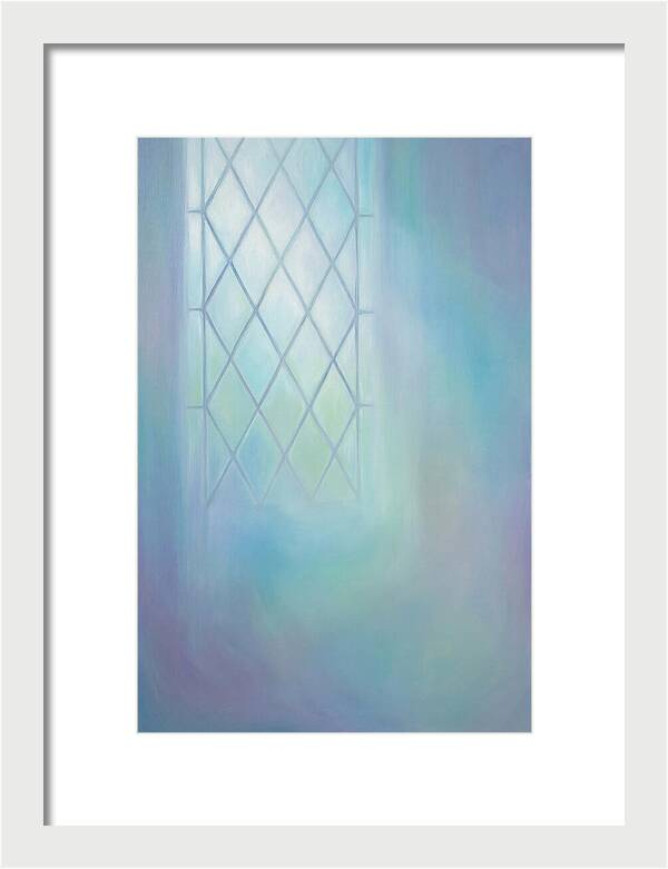 Leaded Glass Window Light Play