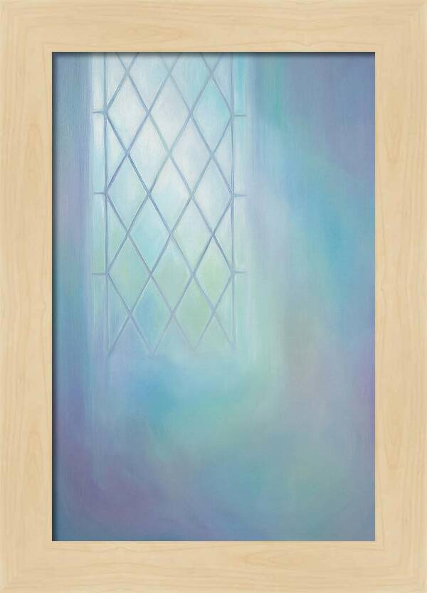 Leaded Glass Window Light Play