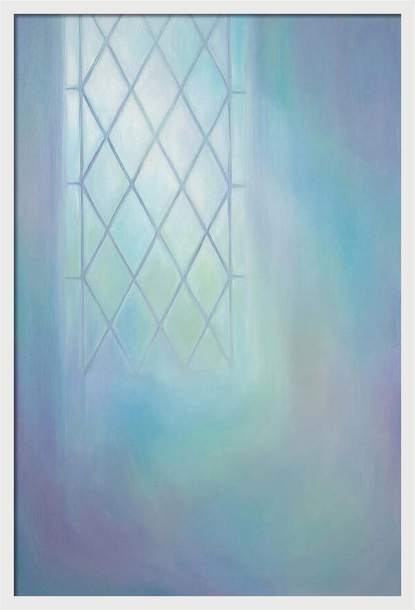 Leaded Glass Window Light Play