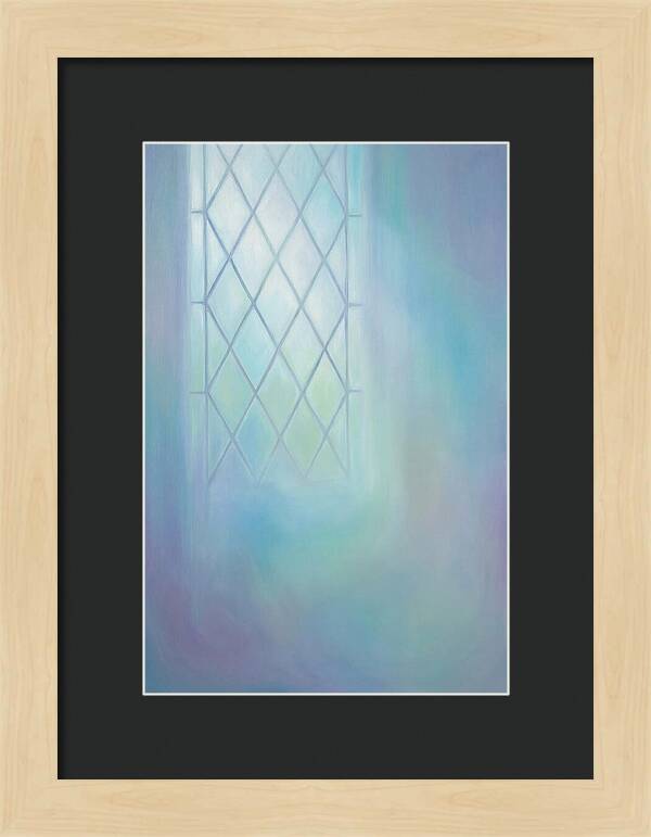 Leaded Glass Window Light Play