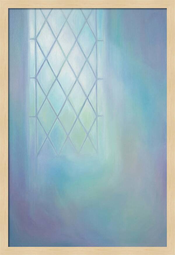 Leaded Glass Window Light Play
