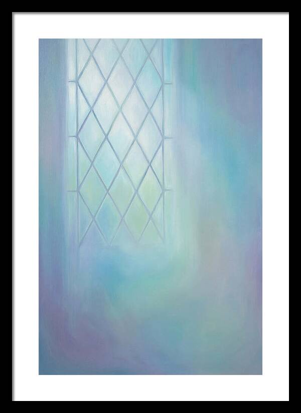 Leaded Glass Window Light Play