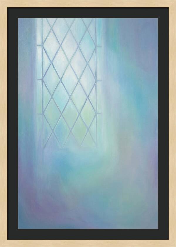 Leaded Glass Window Light Play
