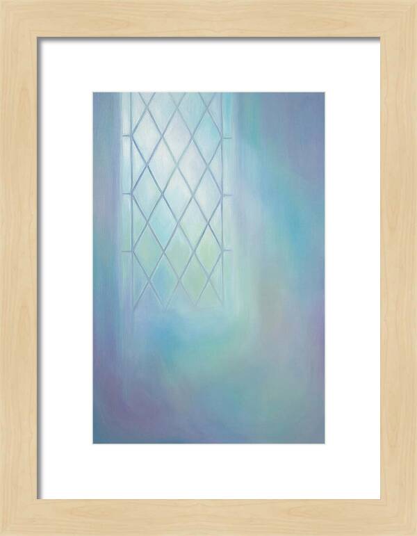 Leaded Glass Window Light Play