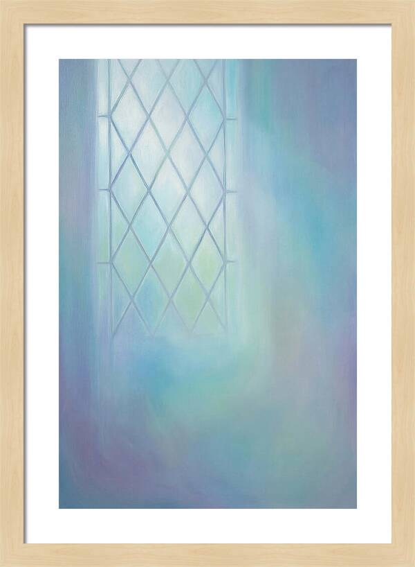 Leaded Glass Window Light Play