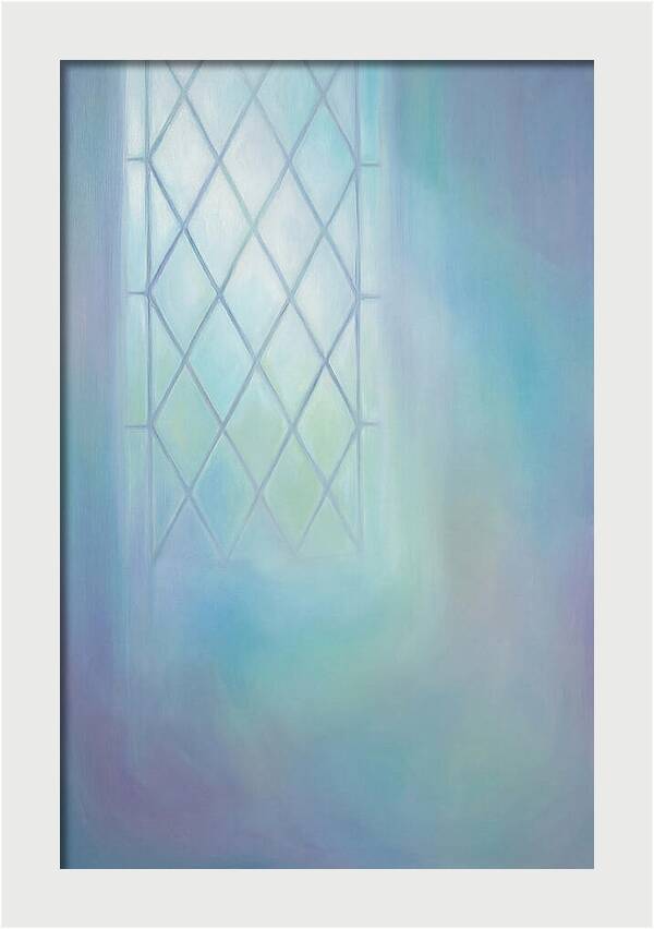 Leaded Glass Window Light Play