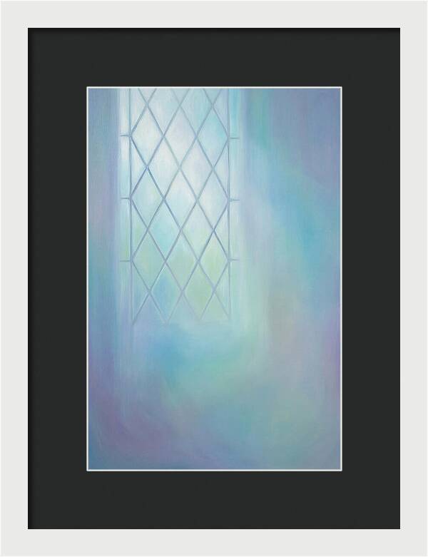 Leaded Glass Window Light Play