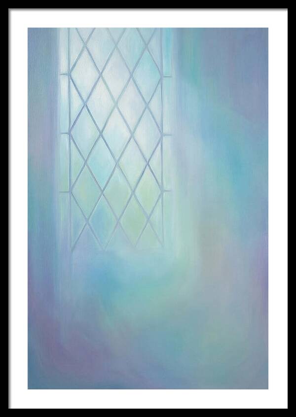 Leaded Glass Window Light Play