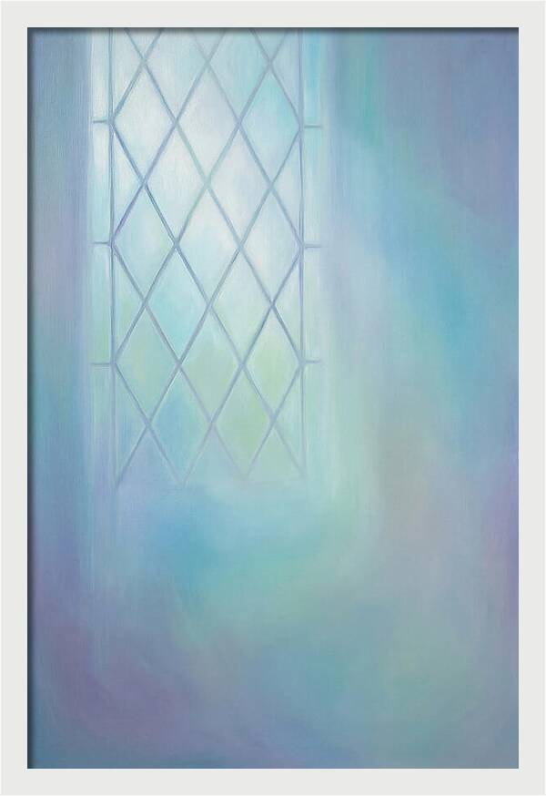 Leaded Glass Window Light Play