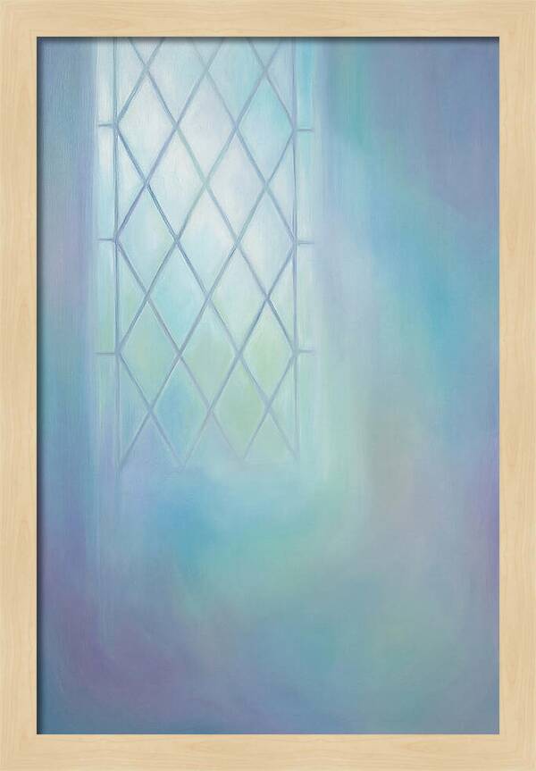 Leaded Glass Window Light Play