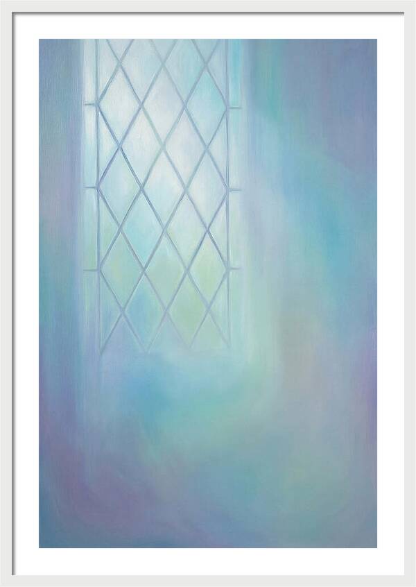 Leaded Glass Window Light Play