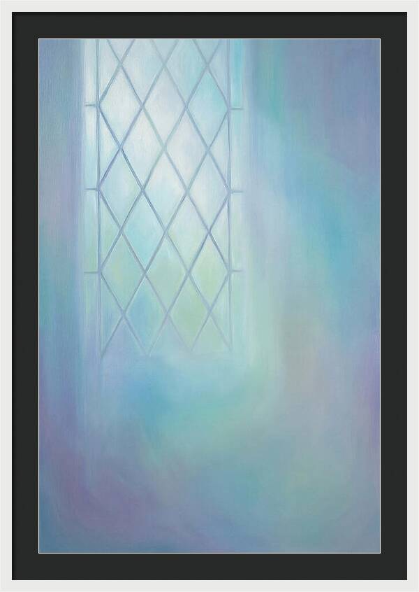 Leaded Glass Window Light Play
