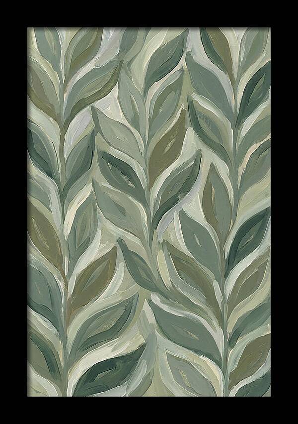 Leafy Elegance In Green