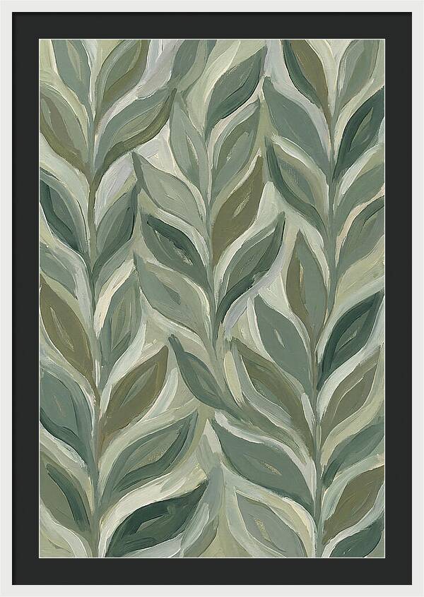 Leafy Elegance In Green