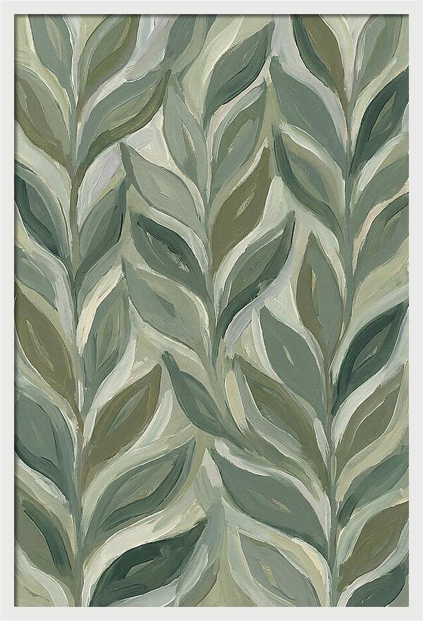 Leafy Elegance In Green