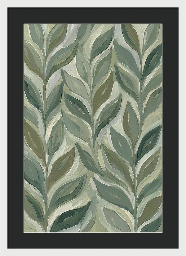 Leafy Elegance In Green