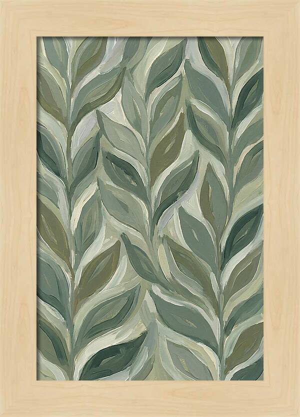 Leafy Elegance In Green
