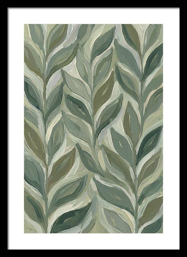 Leafy Elegance In Green