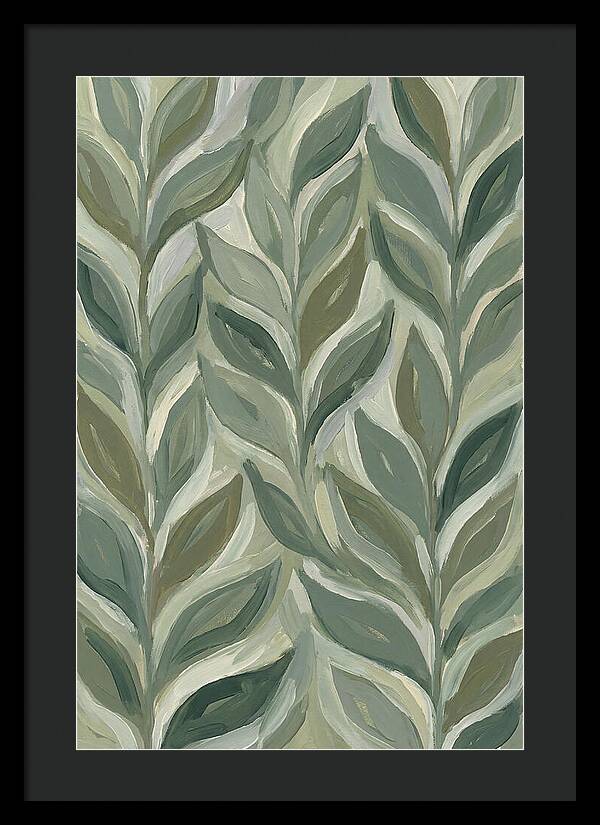 Leafy Elegance In Green