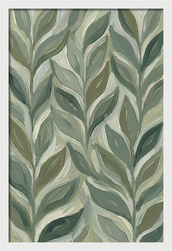 Leafy Elegance In Green