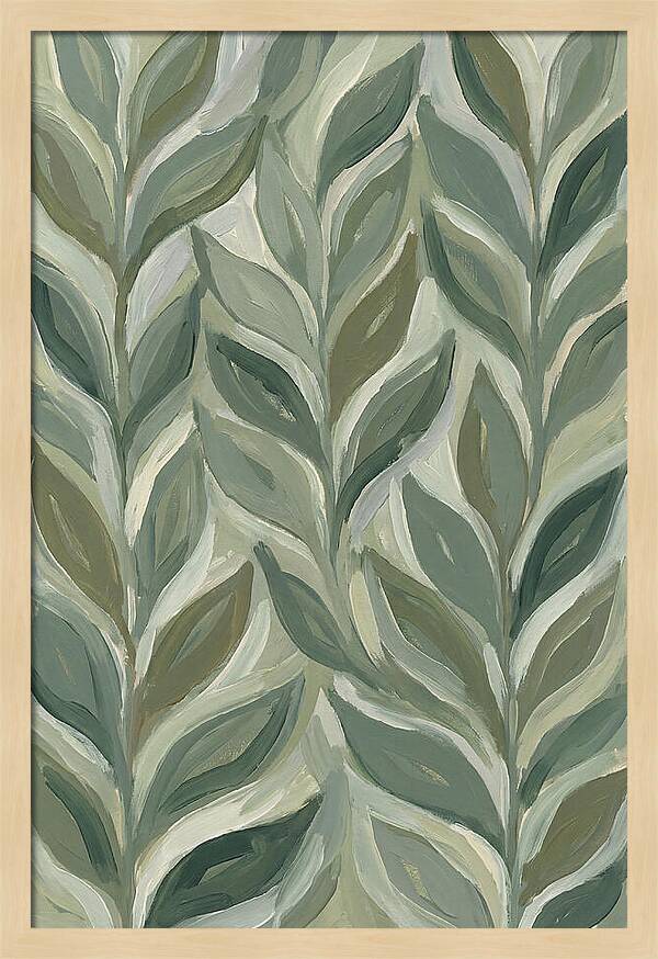 Leafy Elegance In Green