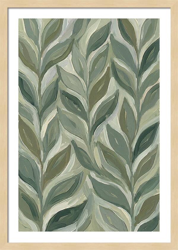 Leafy Elegance In Green