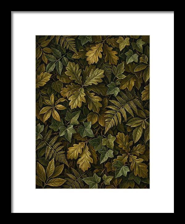 Leafy Elegance In Realism