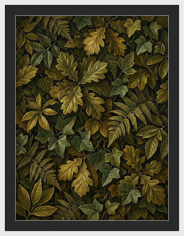 Leafy Elegance In Realism