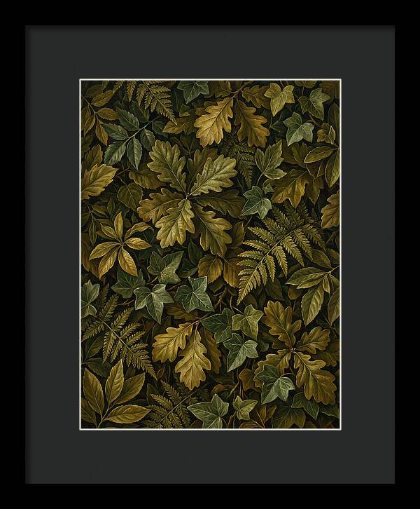 Leafy Elegance In Realism