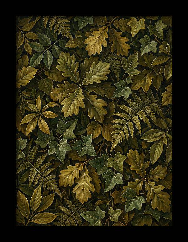 Leafy Elegance In Realism