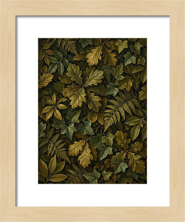 Leafy Elegance In Realism