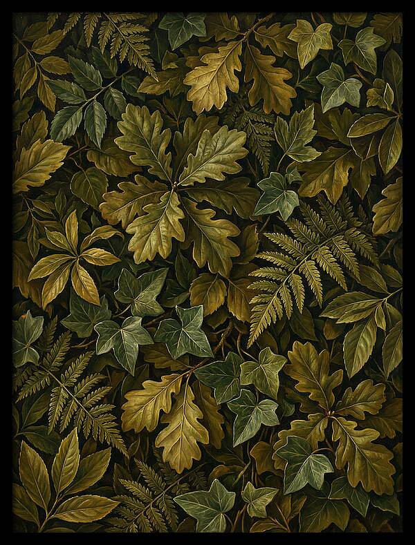 Leafy Elegance In Realism