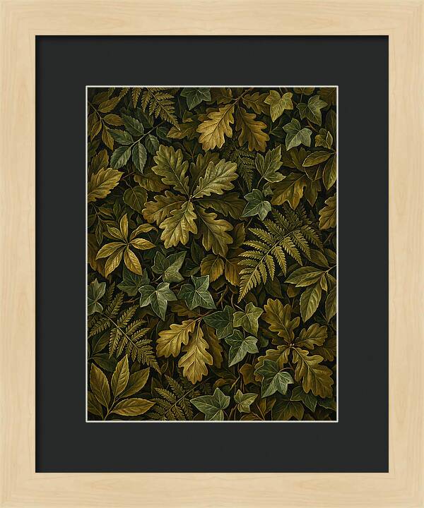 Leafy Elegance In Realism