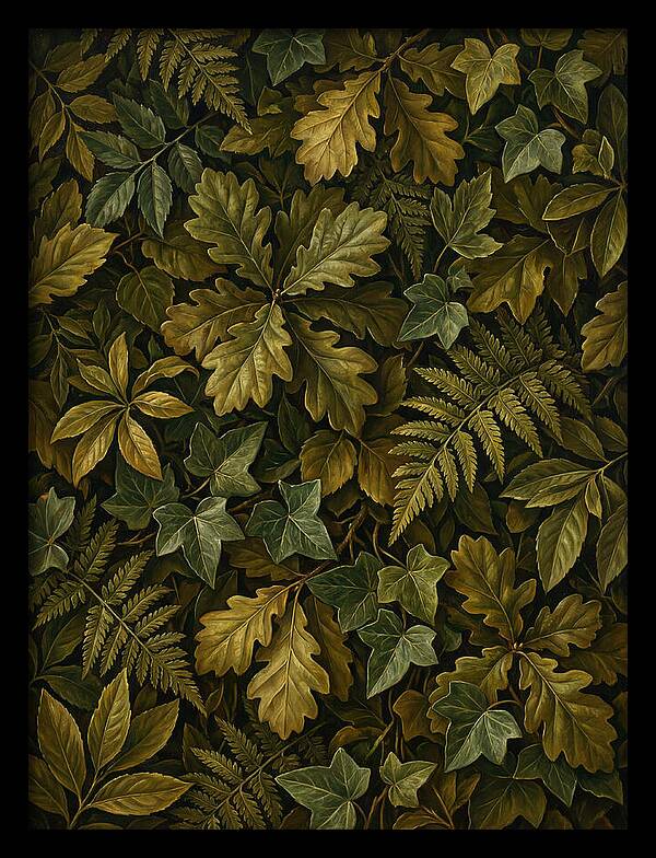 Leafy Elegance In Realism