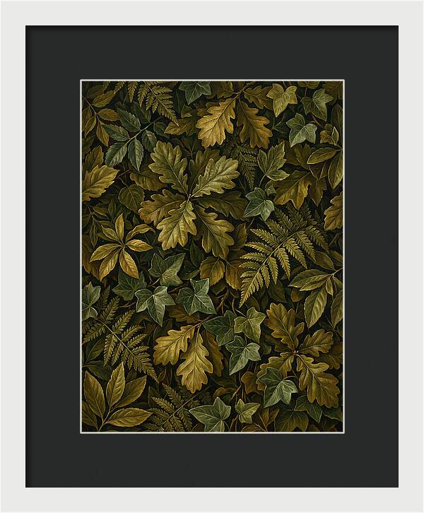 Leafy Elegance In Realism