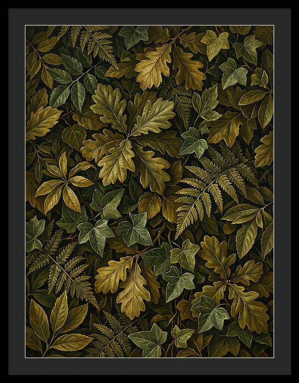 Leafy Elegance In Realism