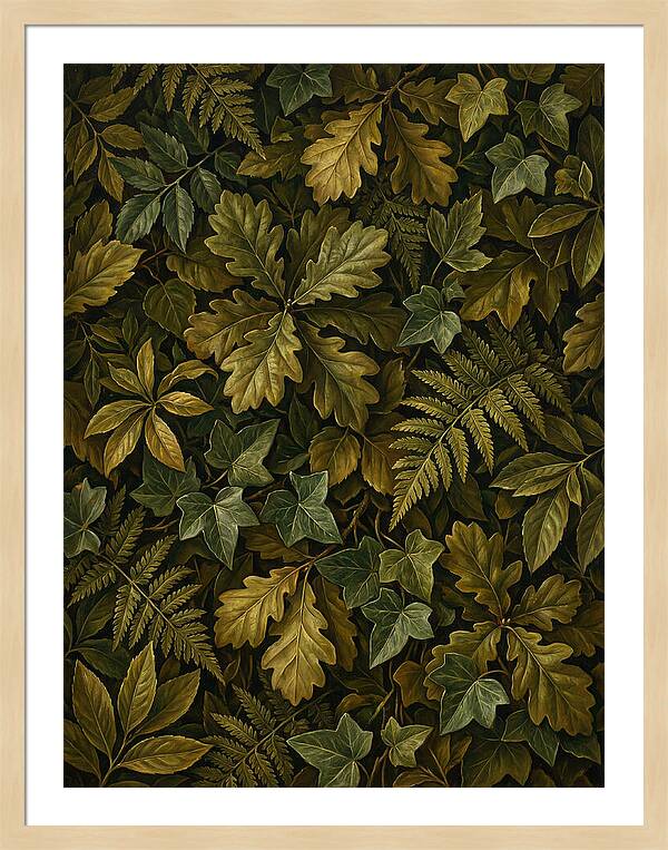 Leafy Elegance In Realism