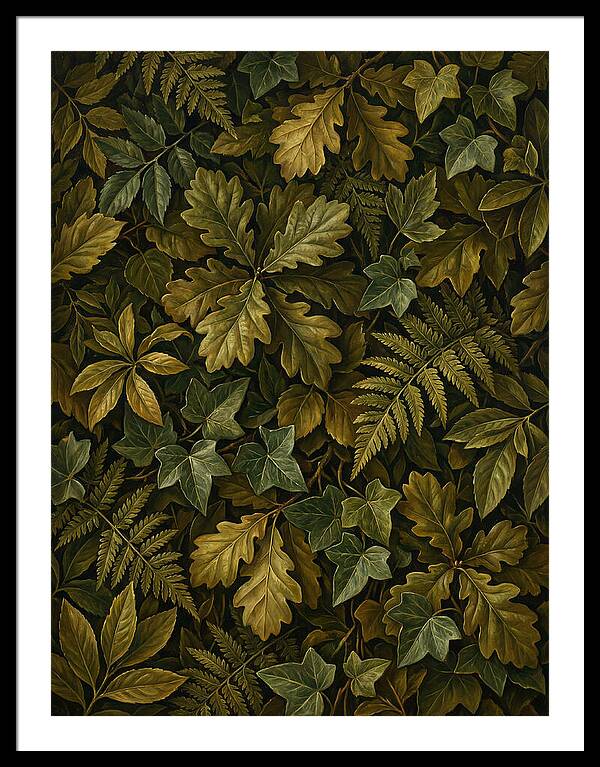 Leafy Elegance In Realism