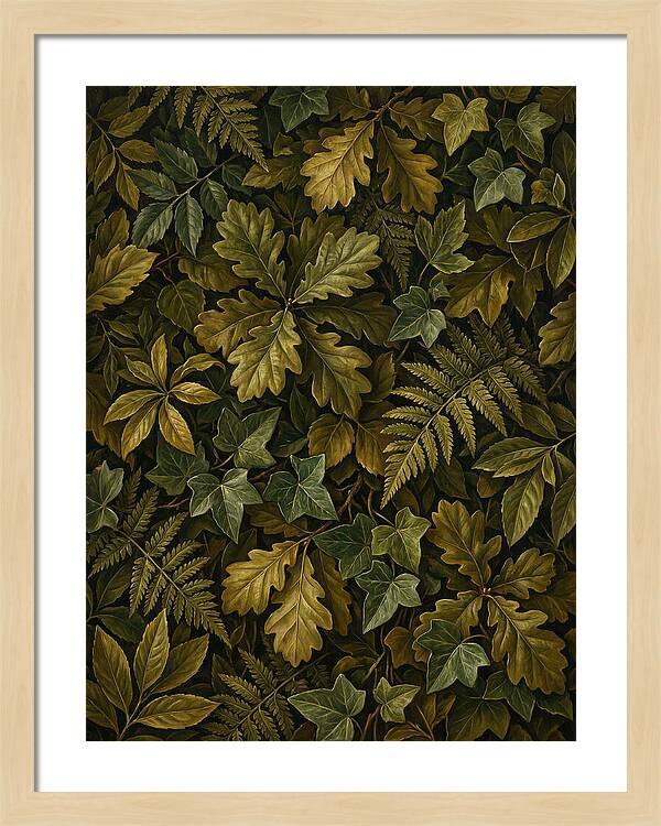 Leafy Elegance In Realism
