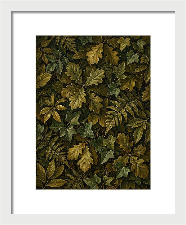 Leafy Elegance In Realism
