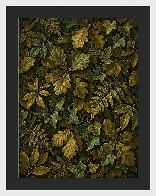 Leafy Elegance In Realism